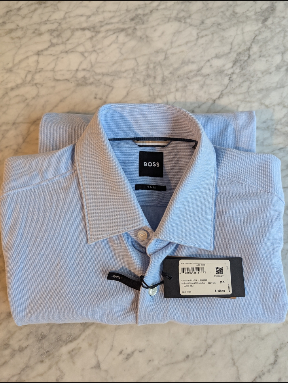 HUGO BOSS Light Blue C-Hank Men’s Shirt